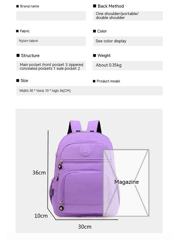 Женский рюкзак в Корейском стиле, многослойный дизайнерский школьный ранец для девочек, вместительные водонепроницаемые студенческие сумки для книг, симпатичная сумка