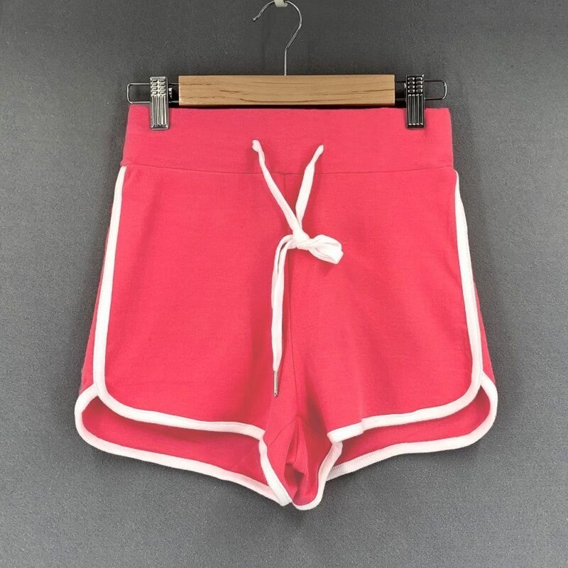 Freizeit Stil Shorts Frauen unsichtbaren offenen Schritt für Outdoor-Sex abnehmen elastische Sport ziehen Seil Hosen