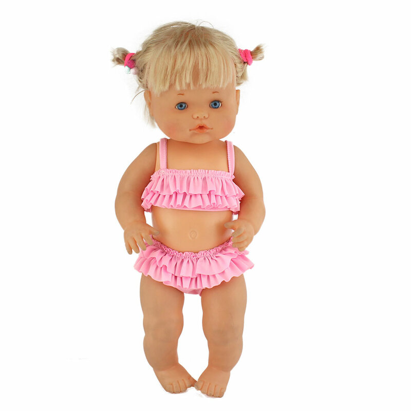 Новинка 2023, прекрасное бикини для куклы Nenuco 42 см, Одежда для куклы 17 дюймов