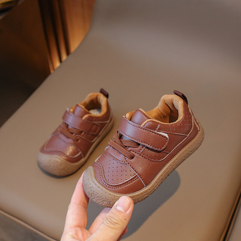 Sapatos casuais de sola macia do bebê, infantil First Walkers, sapatos de criança, confortável, antiderrapante, primavera, outono, meninas, meninos