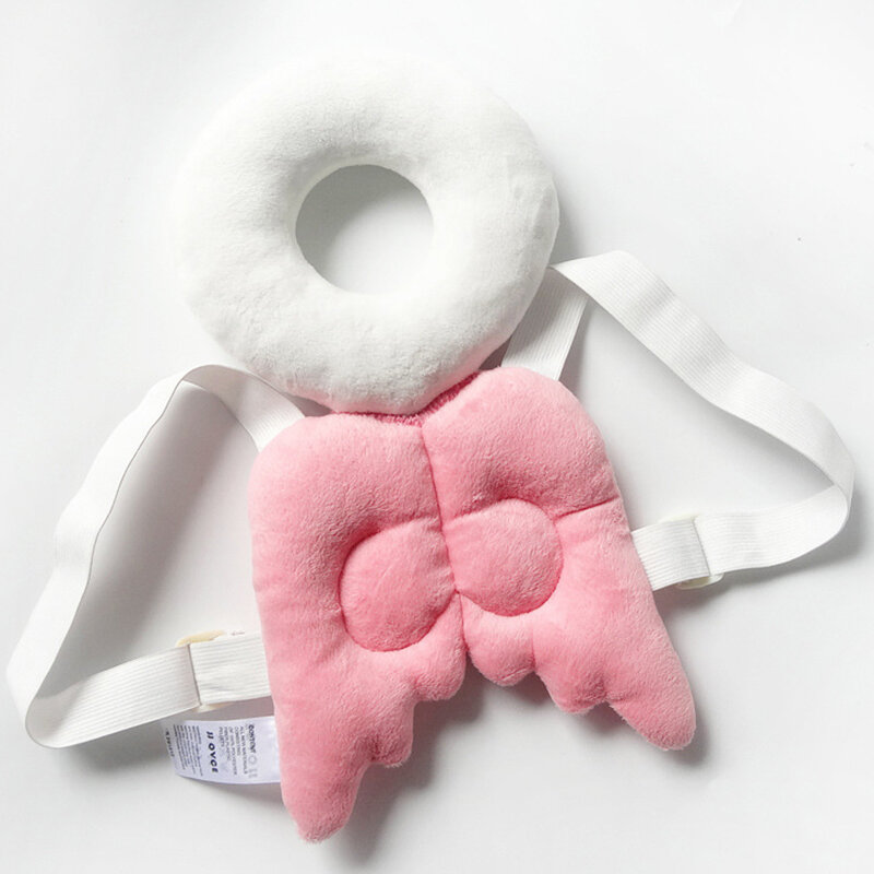 Large Baby Head Protection Pad Toddler Headrest Pillow  Neck Cute Wings Nursing Drop Resistance Cushion YYT341