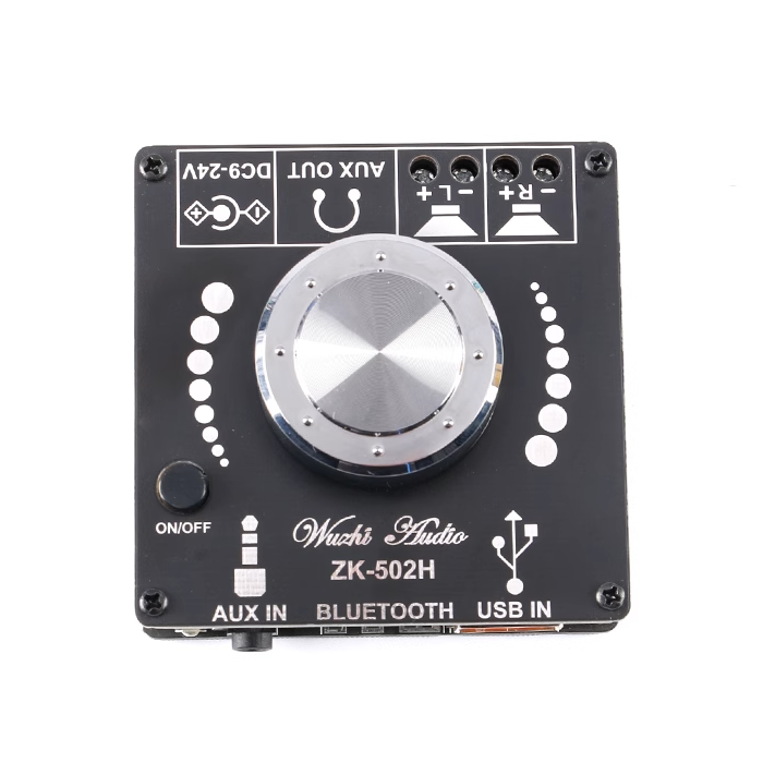 ZK-502H ZK-502M 50WX2 100WX2 Mini 2,0 Stereo Bluetooth 5,0, плата цифрового усилителя мощности, модуль усилителя звука