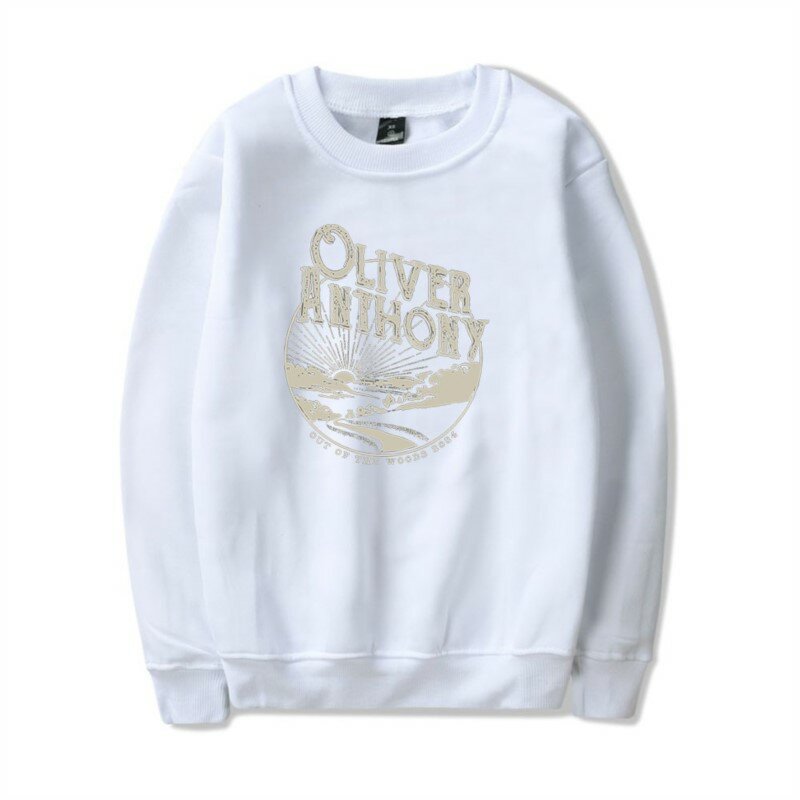 Oliver Anthony Uit Het Bos 2024 Tour Merchandise Sweatshirt Met Lange Mouwen Voor Heren/Dames Unisex Winter Capuchon