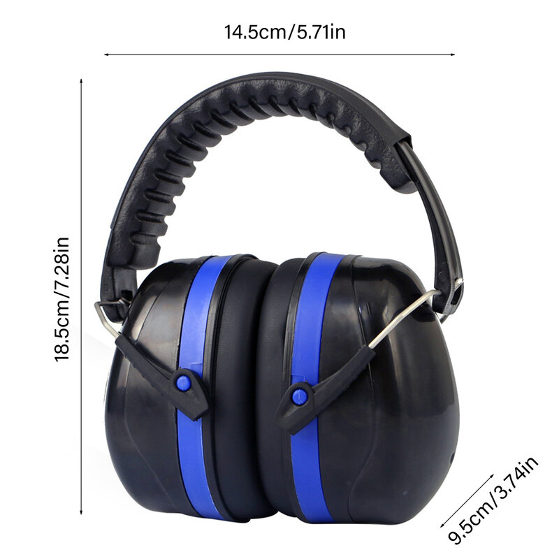 Noise Reduction Headphones with Adjustable Headband Earmuffs For Shooting Construction Power Tools