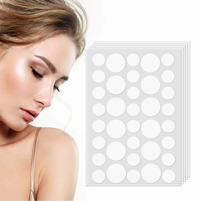 72Pcs Invisible Acne Patches Removal Pimple Anti-Acne Hydrocolloid Patches Spots Marks Concealer Repair Sticker Waterproof Box
