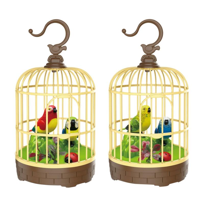 Клетка для попугаев, украшение для активации движений, пение, тирп, попугай, качели, игрушка, пение, птица для дома, для рабочего стола, для детей