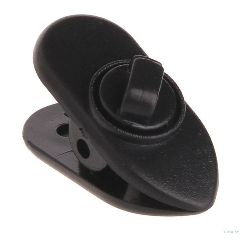 M5TD 10er-Pack Kopfhörer-Klemmenhalter, Halterungsdraht-Ansteckklemmen, drehbare Kunststoff-Kopfhörerdrahtklemmen,