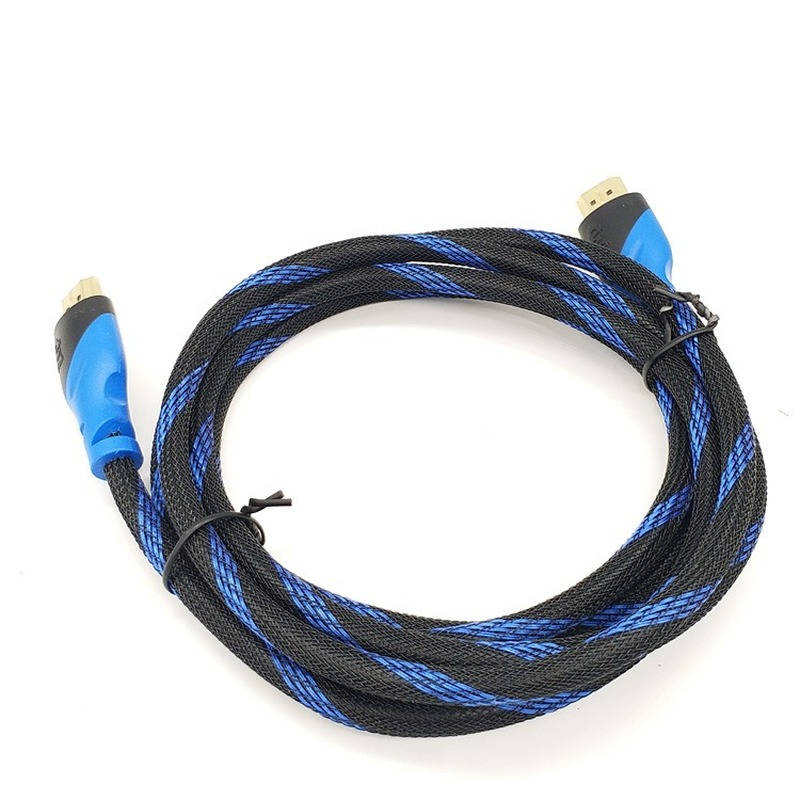 New HDMI-compatible Genuine Authorization Connecting Line Braided Cable V1.4 AV HD 3D for PS3 Xbox HDTV 1.8M for PlayStation 3
