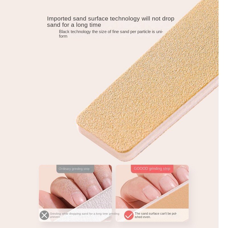 Lima per unghie striscia di sabbia per unghie smalto per unghie smalto per manicure striscia di spugna strumenti per manicure