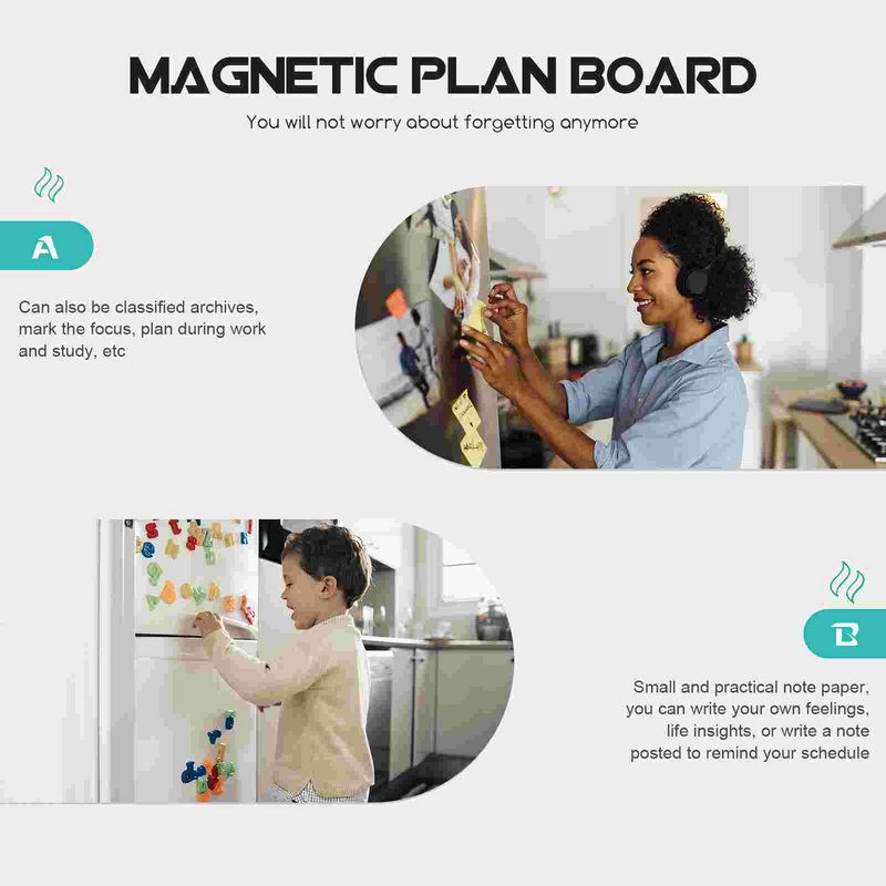 Magnetic Dry Erase Fridge Fridge Planning White Board Monthly Whiteboard
