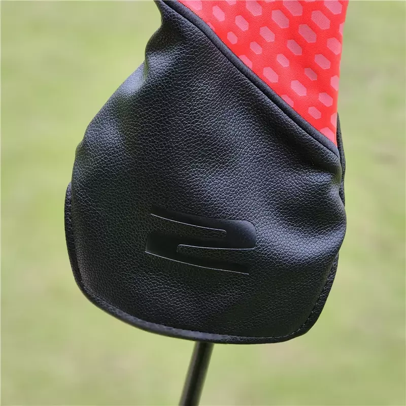 Quality PU Protector Cover Golf Woods Headcovers for Driver Fairway Hybird Club Ball Head