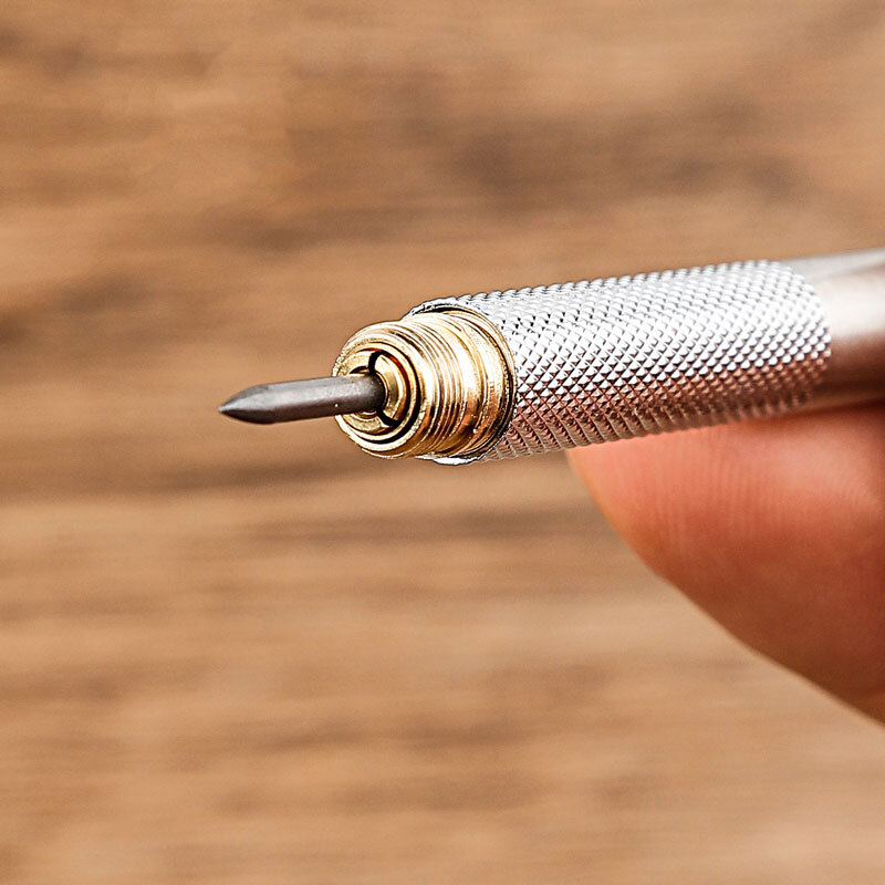 الميكانيكية قلم رصاص مجموعة 0.3 0.5 0.7 0.9 1.3 مللي متر كامل المعادن الفن رسم اللوحة التلقائي قلم رصاص مع يؤدي مكتب اللوازم المدرسية