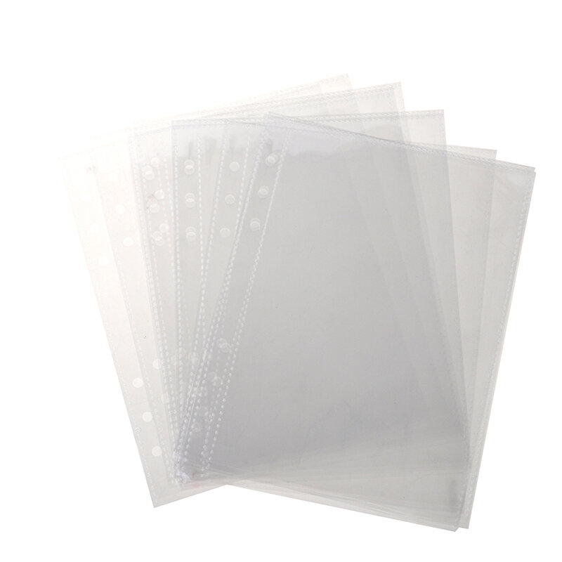 ร้อน!10Pcs การ์ดเกมหนังสือผู้ถือตัวยึดอัลบั้มมาตรฐานโปร่งใสพลาสติกอัลบั้ม Binder Refill Sleeves