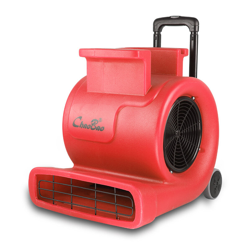 Напольная сушилка красный трехскоростной коммерческий промышленный вентилятор, настраиваемое мощное оборудование для осушения ковров