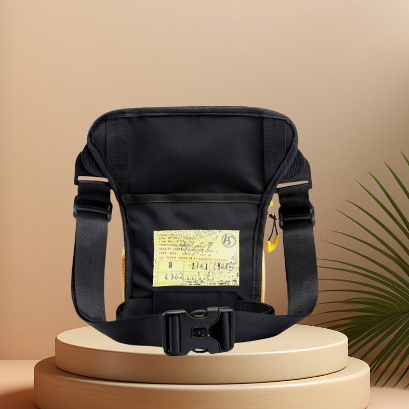 CFUN tas selempang uniseks, tas pinggang belakang taktis luar ruangan modis bahan nilon untuk pria dan wanita