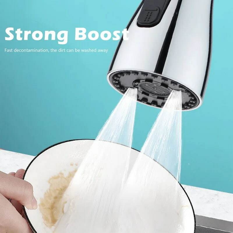 Universal 360 ° drehen Küchen armatur Extender Belüfter Kunststoff Spritz filter Küche Waschbecken Wasserhahn Bubbler Düsen be lüfter