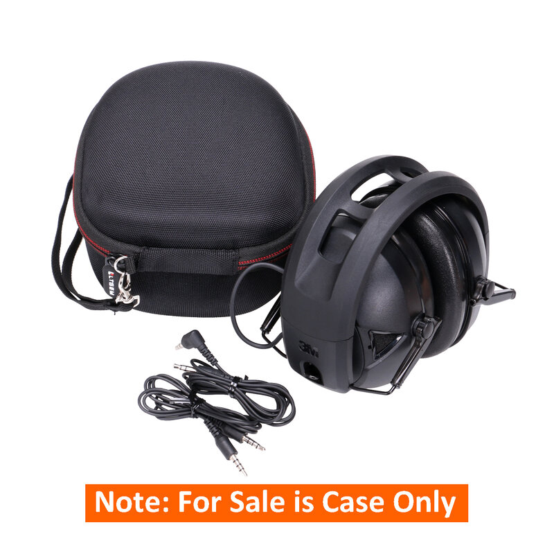 LTGEM casing untuk Peltor Sport 100 taktis & 300 & 500 pelindung pendengaran elektronik-tas penyimpan pelindung keras