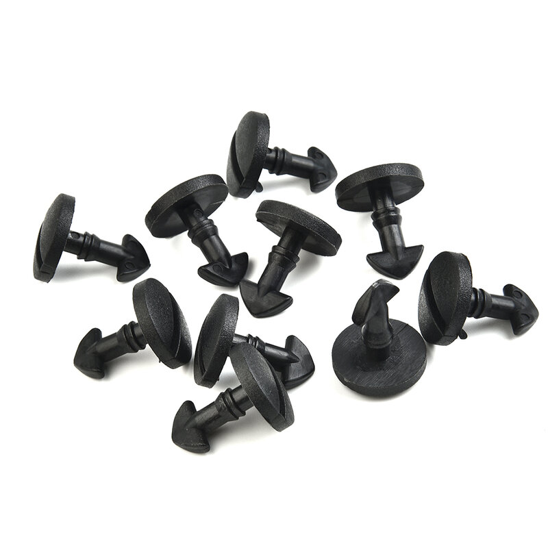 10x DYR500010 Auto Fastener Clips Rear Bumper Tow Cover Trim Panel Clip For Range Rover Sport 05-13 Discovery 04-13