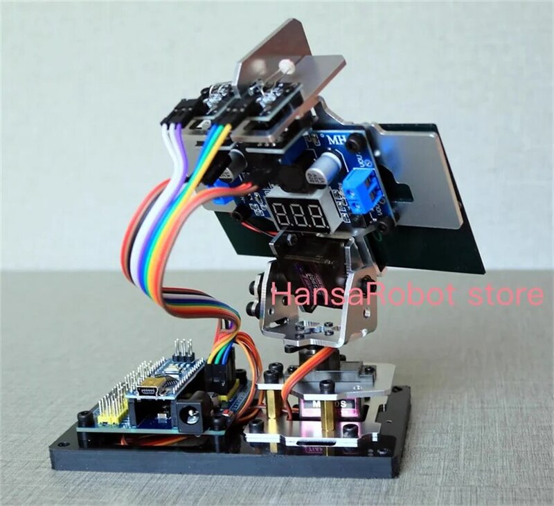 Per Arduino fai da te Smart Solar Tracking Equipment Power Generation Maker Project Small Production Tracking Radar