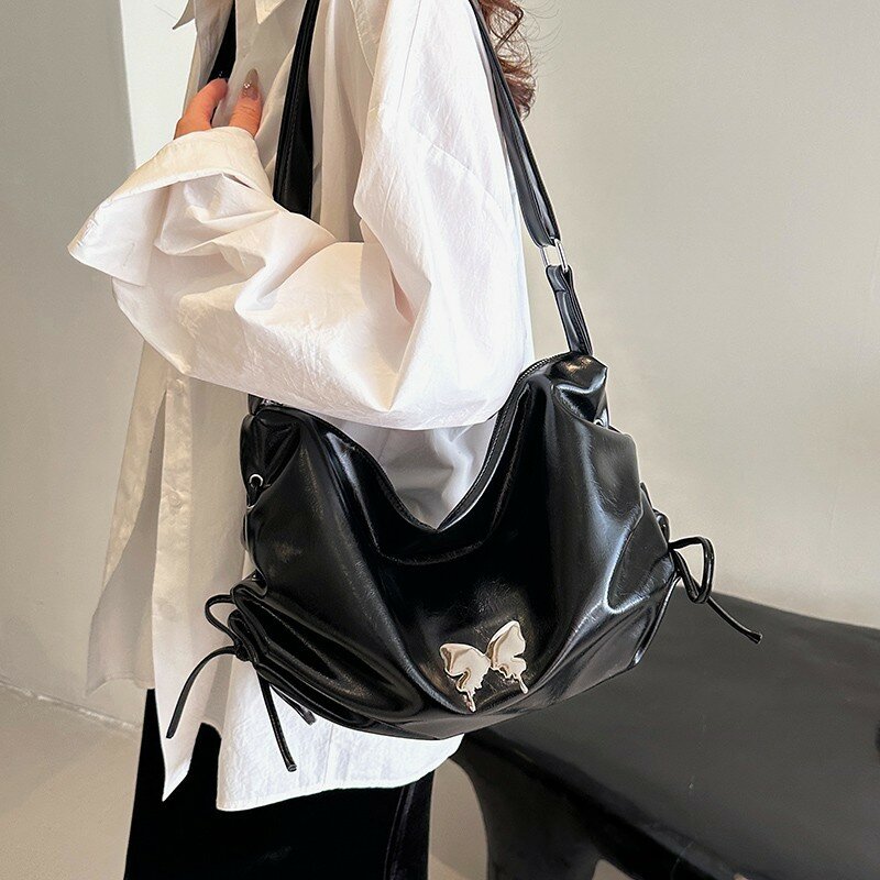 CGCBAG tas jinjing desainer mewah untuk wanita tas bahu wanita kapasitas kasual tas selempang wanita kulit PU kualitas tinggi
