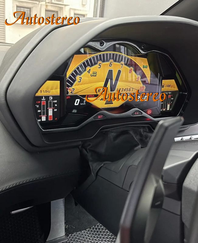 Auto Digital Painel Tela Cluster, Cockpit Virtual, Multimedia Player, Instrumento Medidor de Velocidade, Fit para Lamborghini Aventador LP700
