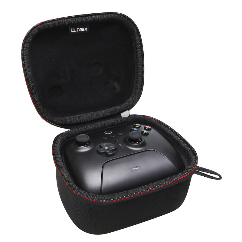 LTGEM EVA чехол для 8bitdo Ultimate Bluetooth-контроллер с зарядной док-станцией (черный)-Travel