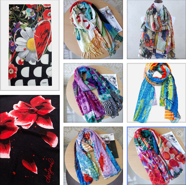 Foreign trade Spanish Foreign trade trend Fashion print art style casual beach cape scarf dual purpose