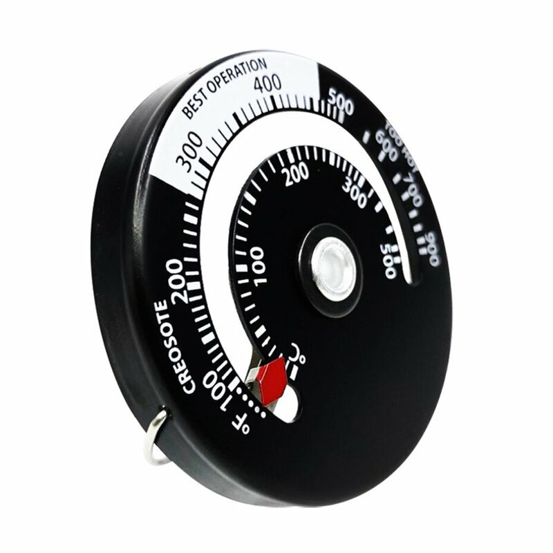 Kuchenka magnetyczna termometr przewód spalinowy wentylator kuchenka wskaźnik spalania wskaźnik temperatury palnik drewna typu adsorpcji