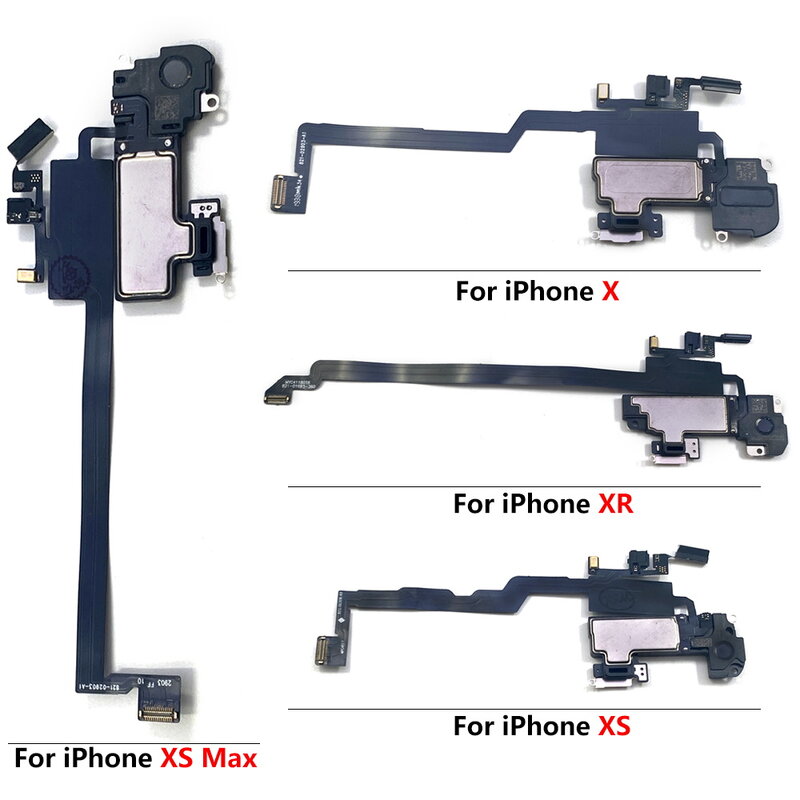 근접 광 센서 플렉스, 아이폰 X XR XS 맥스 11 12 프로 맥스 미니 이어 스피커, 이어피스 이어폰 플렉스 케이블