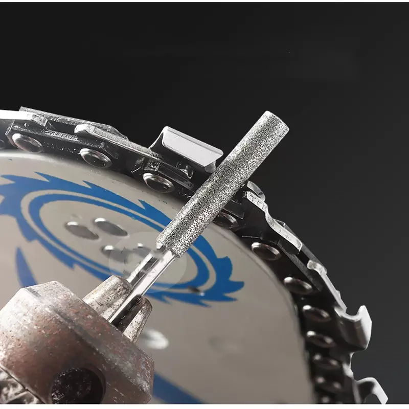 30 шт. цилиндрическая заточка с алмазным покрытием 4 мм точилка для бензопилы каменная пилка цепная пила заточка резьба шлифовальные инструменты