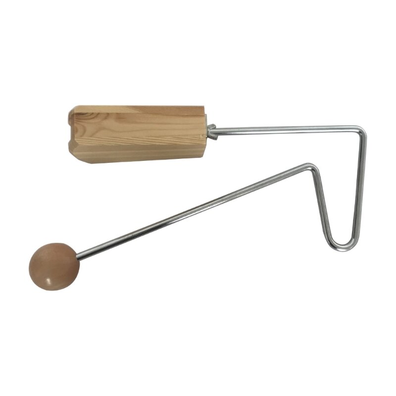 Experience The Joy Of Music With Wooden Vibrator Vibraslap Musical Instrument Toy For Sports Enthusiasts & Desk Workers