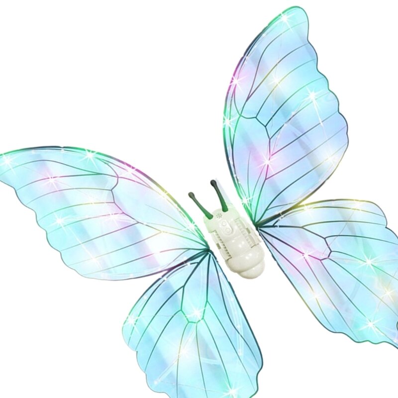 화려한 요정 날개 전기 나비 날개 천사 날개 할로윈 의상 날개