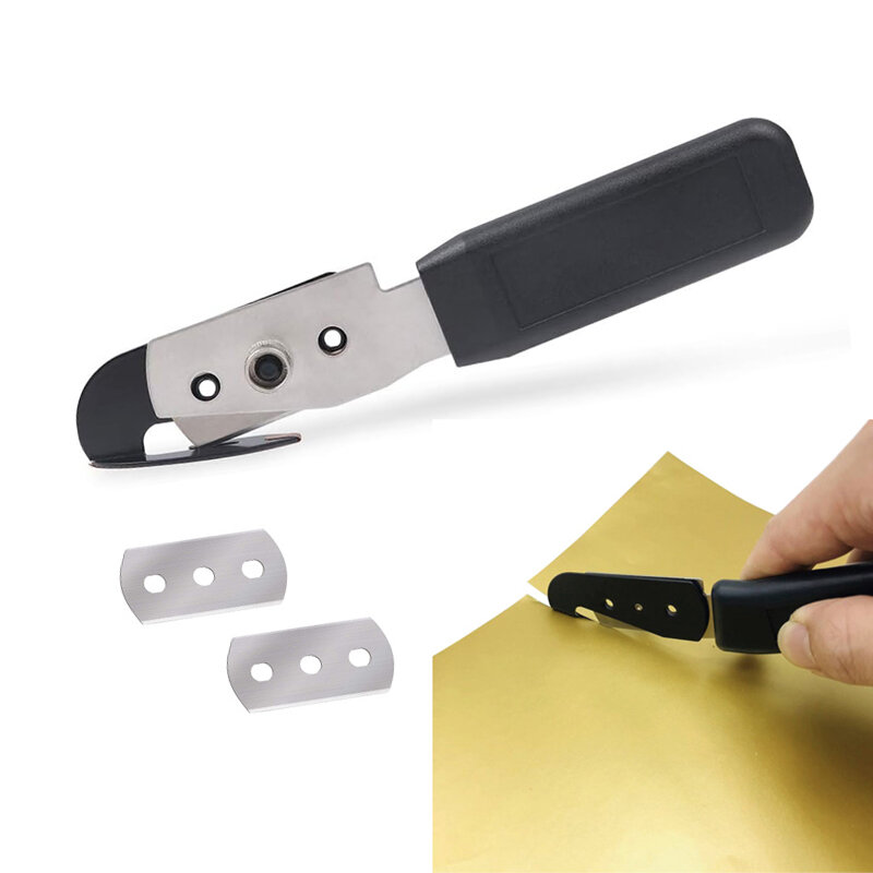 Vinyl Wrapping Paper Backing Slitter Knife Liner Cutter Carbon Fiber Car Sticker Slitting Knife Film Vinyl Safety Cutter Tool