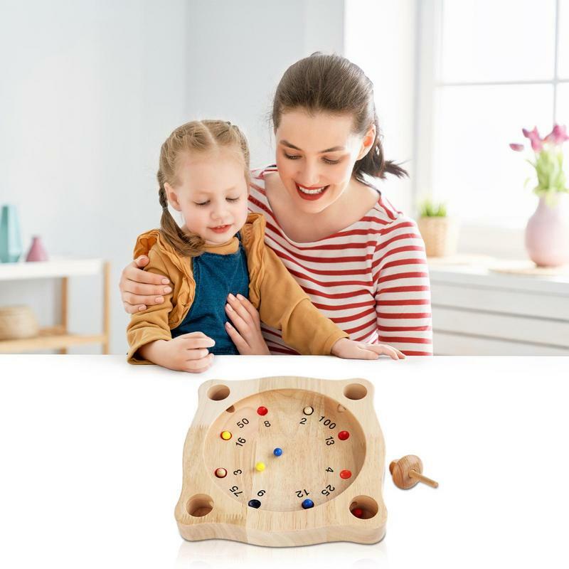 Mini Game Wooden Interactive Tabletop Sports Board Game Wood Board Toy With Interactive Parent-Child Interaction Toy Board Game