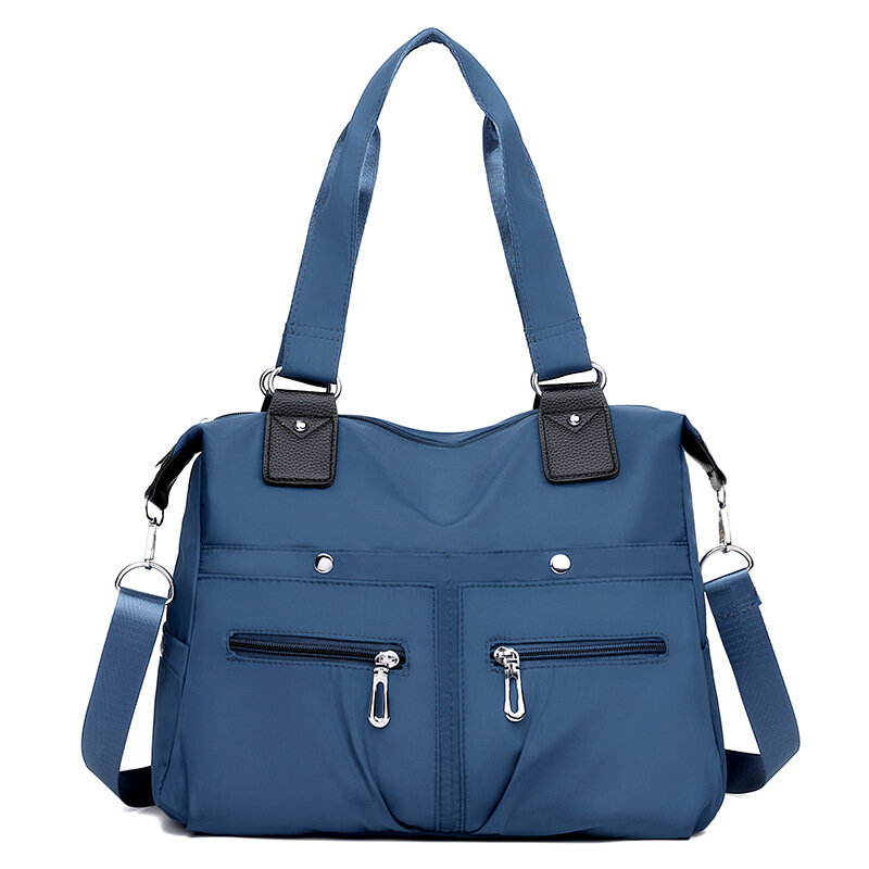 Bolso de gran capacidad para mujer, mochila cruzada de hombro versátil, bolsos multicolores de alta calidad, lujo Y2k