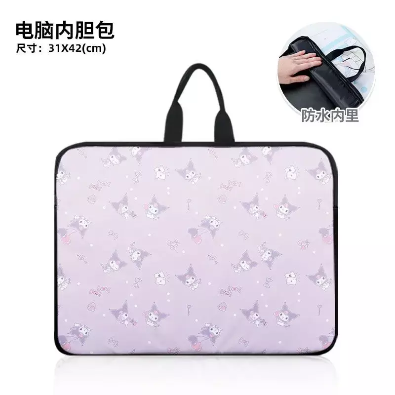 Sanrio New Clow M Handbag Cartoon Cute Melody Wodoodporny plecak na komputer na ramię o dużej pojemności