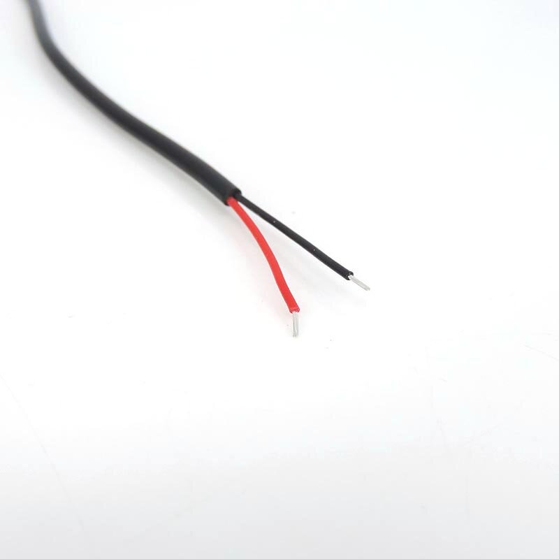 1m kabel Audio pria Rca 2 pin mobil Av Video tunggal Stereo kawat ekstensi lead diy kabel perbaikan lead j17