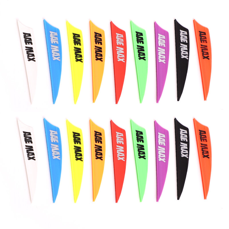30 Stuks Aae Air Groove Pijl Veer Plastic Fletching Vanes Diy Verenkleed Voor Boogschieten Boog Jacht Schieten Accessoires