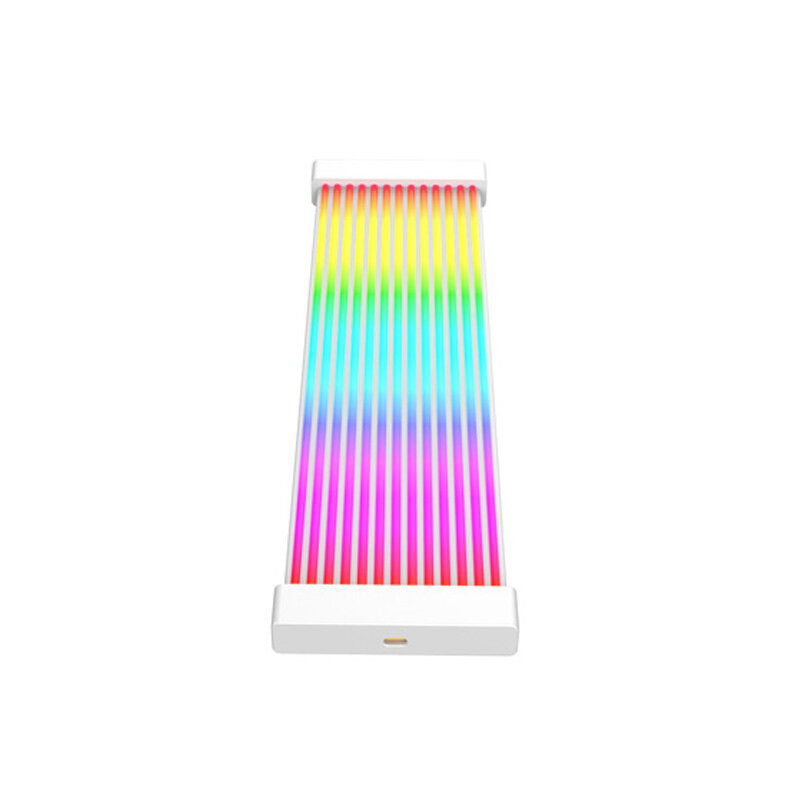 Jumpeak RGB LED 라이트 스트립 바 ARGB 동기화 보드, 컴퓨터 전원 공급 장치, ATX 24PIN GPU 비디오 카드, 8 핀 6PIN 케이블 및 케이스
