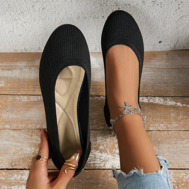 Кроссовки женские, лоферы, дышащая сетчатая обувь на плоской подошве, Повседневная Уличная обувь с вертикальным носком, женская обувь для прогулок в стиле "Лолита"