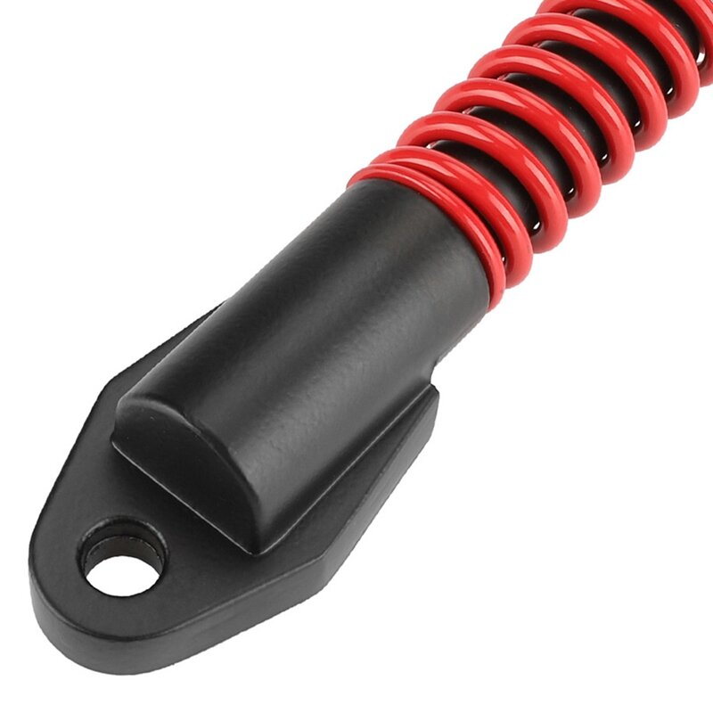 Amortiguador delantero hidráulico para patinete eléctrico, accesorio reacondicionado de Metal negro y rojo de 8 y 10 pulgadas, 2 piezas