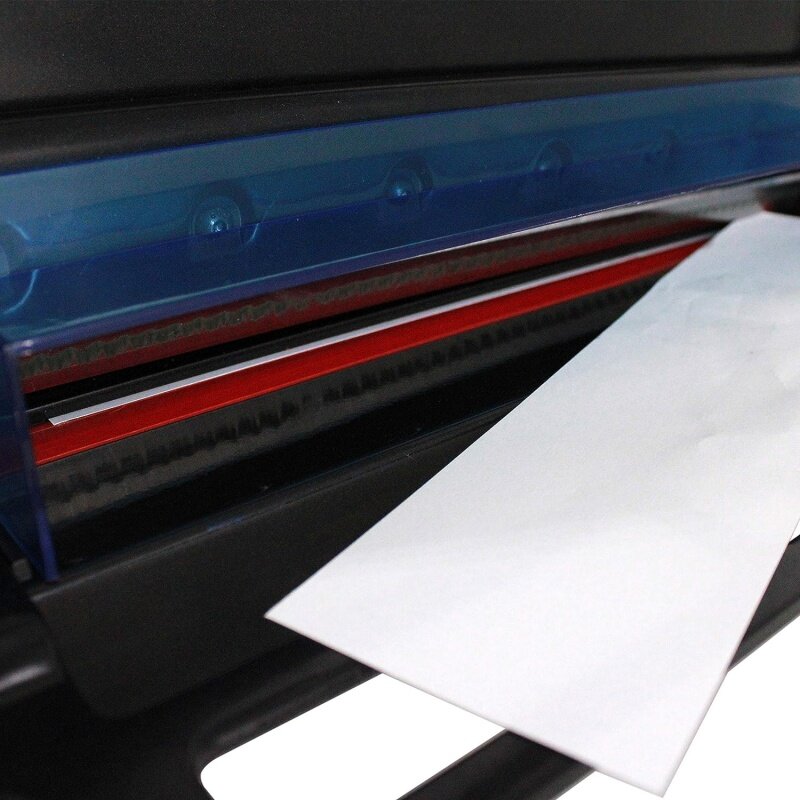 Pemotong kertas Guillotine tugas berat hitam 400 lembar pemangkas kertas tumpuk (pemotong kertas A3-17 ")