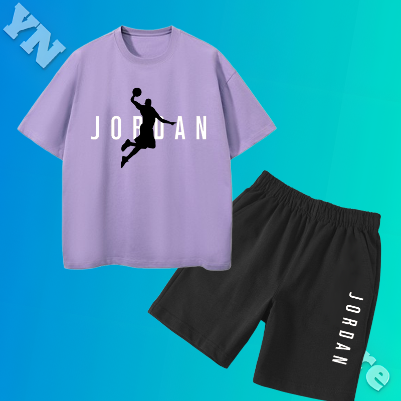 Children Boy Clothes Sets for Kids T-shirt Tops+Short Pants Clothes Sets Toddler Girl Sports Printed Summer Infant Clothing Sets