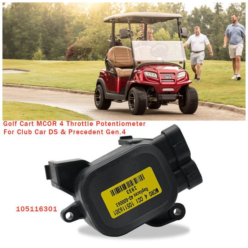ABS For Golf Cart MCOR 4 Golf Cart MCOR 4 Throttle Potentiometer Easy To Install Durable