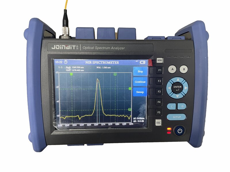 Analisador óptico integrado Handheld do espectro, espectrômetro portátil