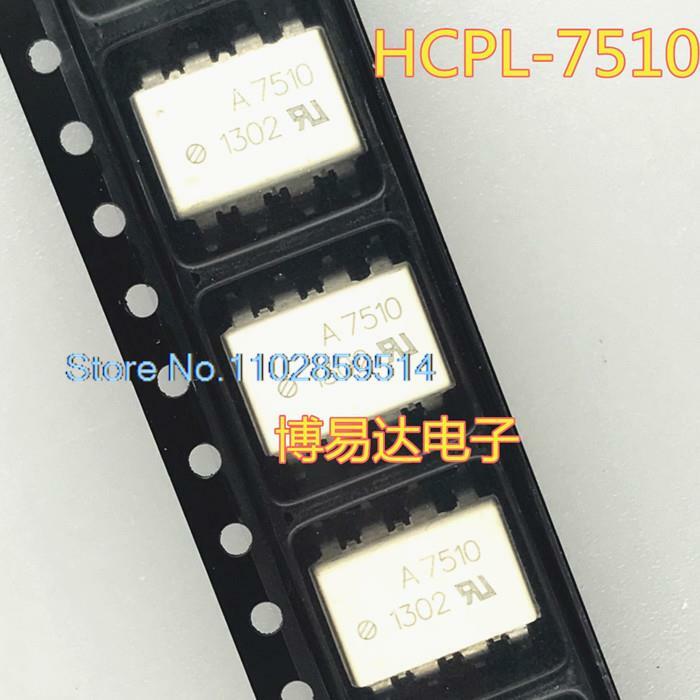 SOP HCPL-7510V A7510V, A7510 HCPL-7510, 10PCs/로트
