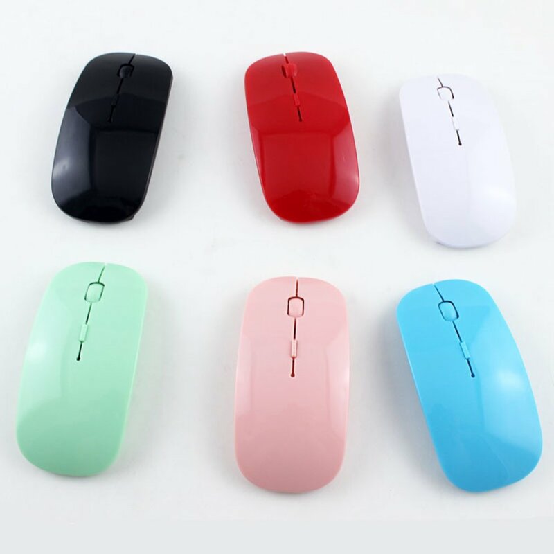 New Wireless Mouse 3 Adjustable 1600 DPI 2.4G Wireless Mice Receiver Portable Ultra Thin PC Laptop Notebook Optical Mouse