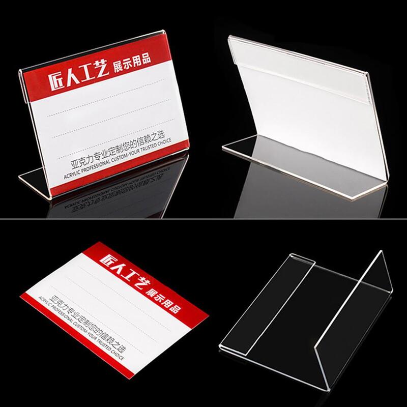 Name Card Display Stand Desk Sign Rack Business Card Holder Meeting Conference Room Paper Card Holder Card Holder Note Holder