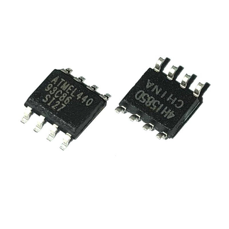 10 PCS AT93C86-10SI-2.7 SOP-8 93C86A SU27 93C86 3-Wire Serial EEPROM ชิป IC