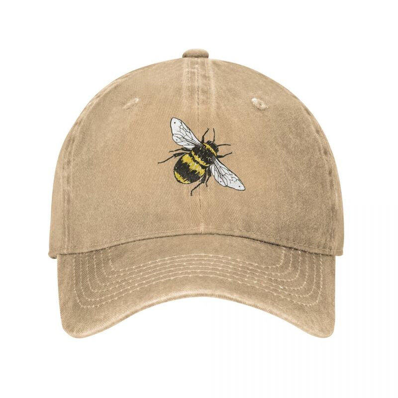 Lil Bee berretto da Baseball in Denim Honey Skate cappelli Hip Hop primavera uomo a prova di sole Streetwear berretti da Baseball personalizzati